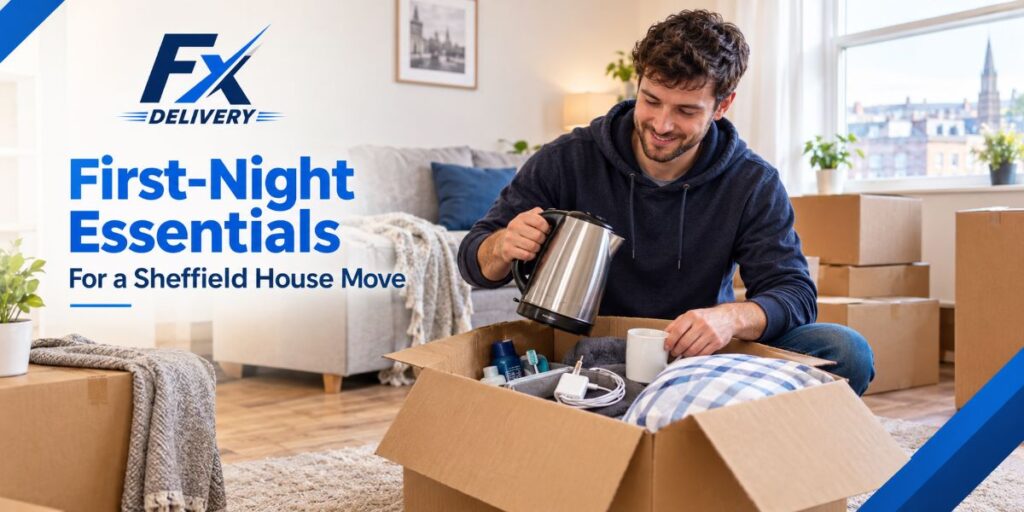 First-Night Essentials for a Sheffield House Move