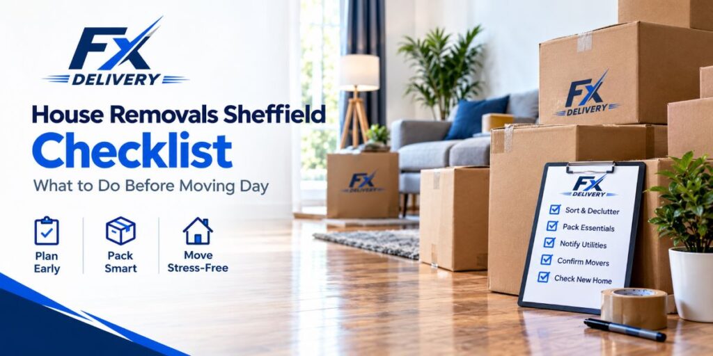 House Removals Sheffield Checklist: What to Do Before Moving Day
