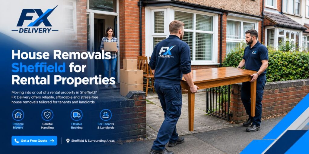 House Removals Sheffield for Rental Properties