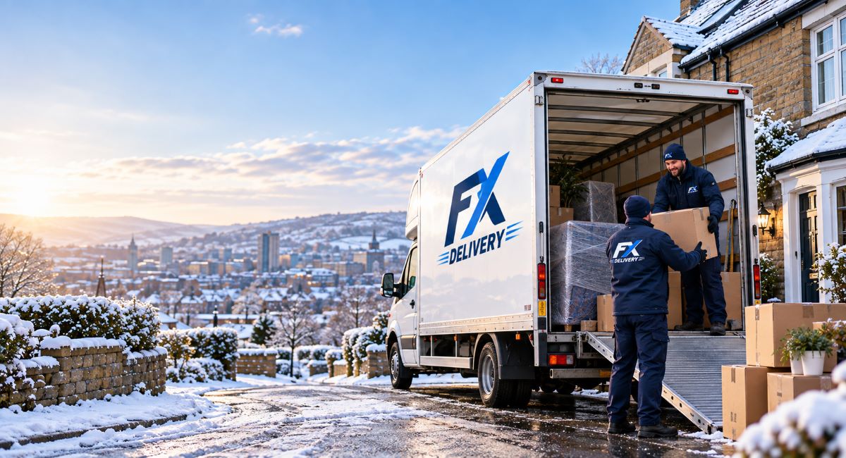 House Removals Sheffield in Winter