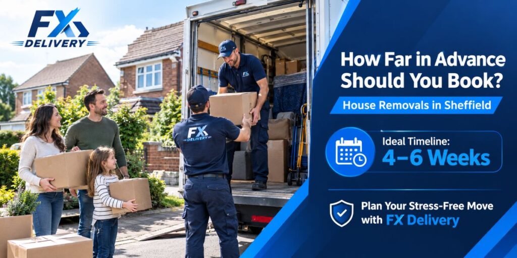 How Far in Advance Should You Book House Removals in Sheffield
