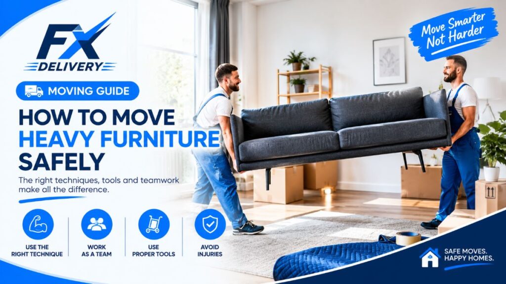 How to Move Heavy Furniture Safely