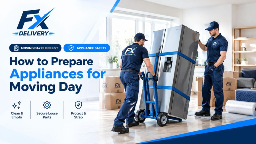 How to Prepare Appliances for Moving Day