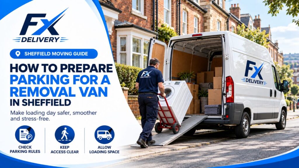 How to Prepare Parking for a Removal Van in Sheffield