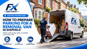 How to Prepare Parking for a Removal Van in Sheffield
