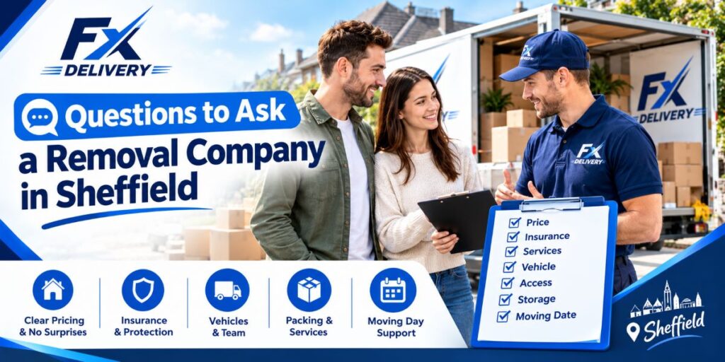 Questions to Ask a Sheffield Removal Company Before Booking